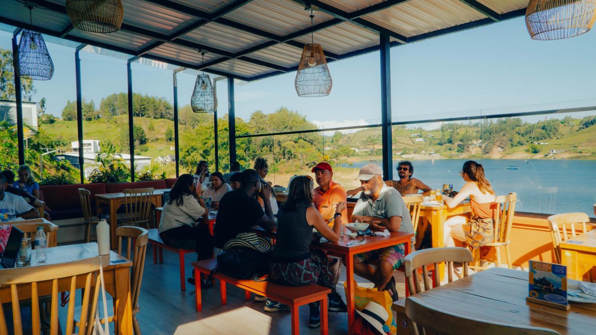 Viajero Guatape Hostel & Lake Club Esterno foto